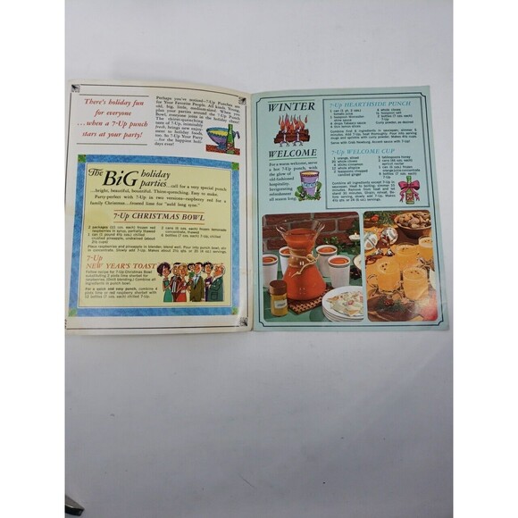 For Happy Holidays 7 Up Your Party 1964 Advertising Recipe Booklet St. Louis MO - Picture 9 of 12